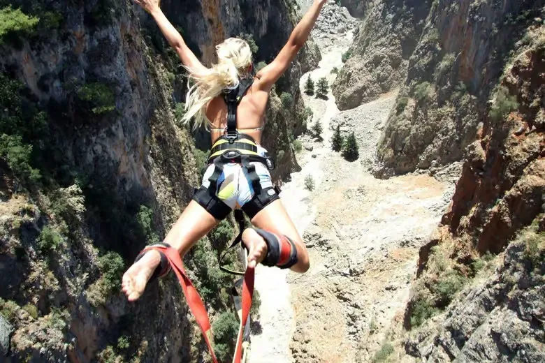 Crete: Private Bungee Jumping at Aradena Bridge & Sfakia